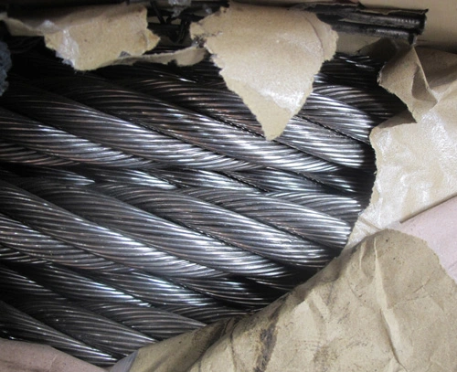 304 316 Stainless Steel Wire Rope for Marine, Hoist, Crane 7*7 7*19